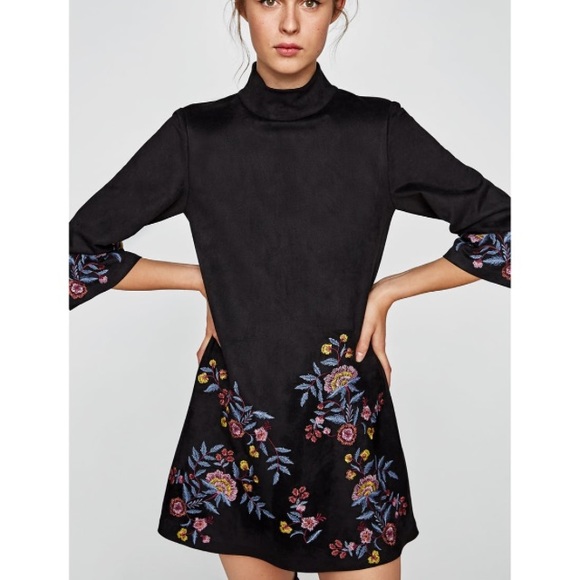 Zara Dresses & Skirts - ISO Zara Suede Dress